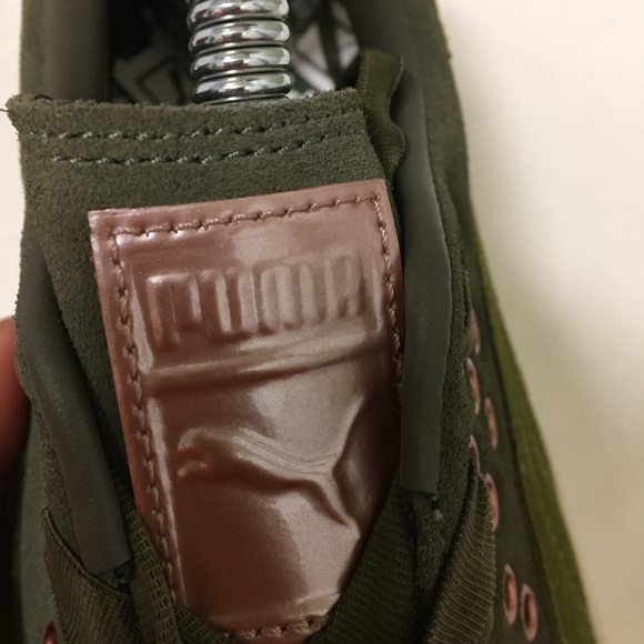 NWT women’s puma sneakers size 7.5 green - Picture 3 of 7